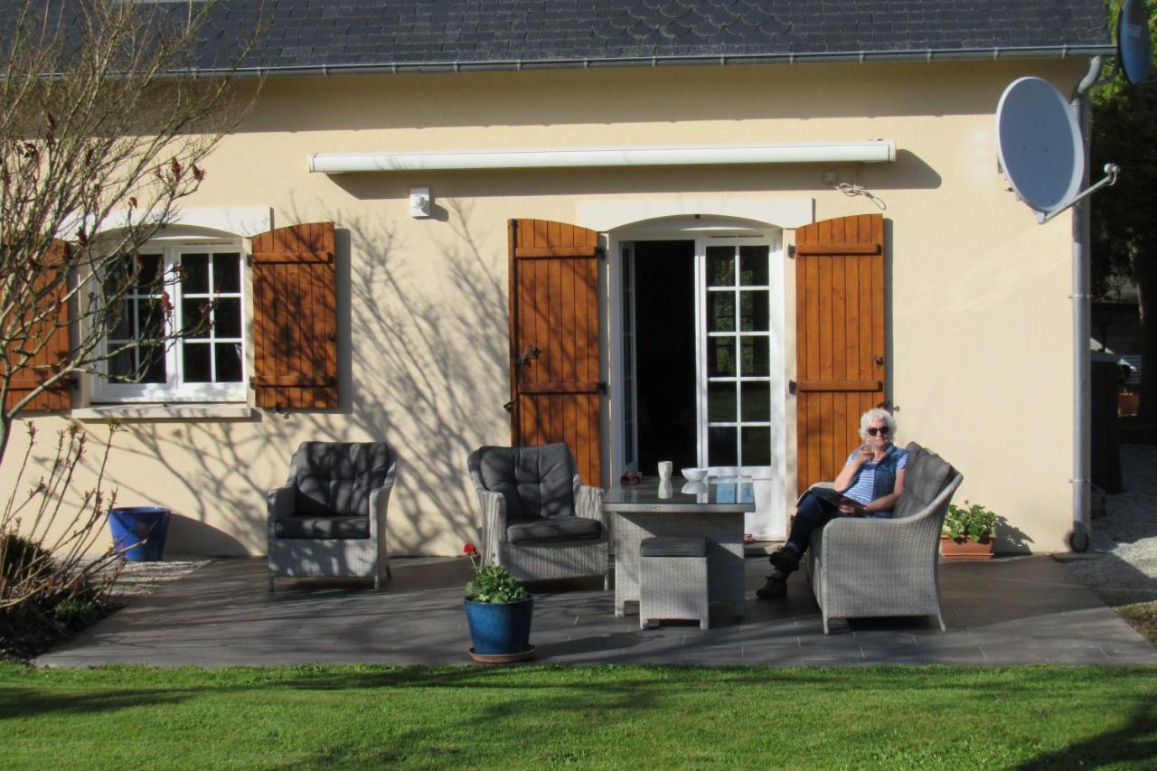 Villa Les Bleuets Mandeville-en-Bessin Esterno foto
