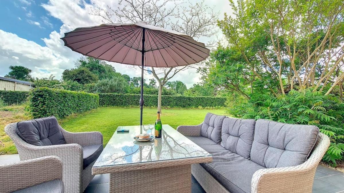 Villa Les Bleuets Mandeville-en-Bessin Esterno foto