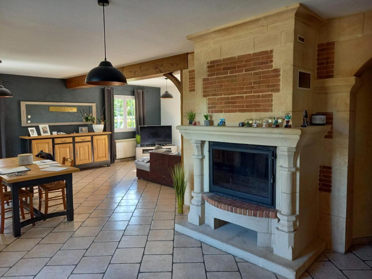 Villa Les Bleuets Mandeville-en-Bessin Esterno foto